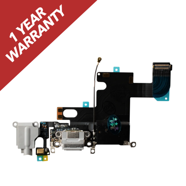 IPHONE 6 6G CHARGING FLEX-GREY-PREMIUM QUALITY