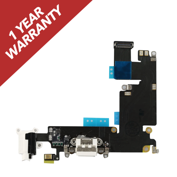 iphone 6 plus charging fled - white