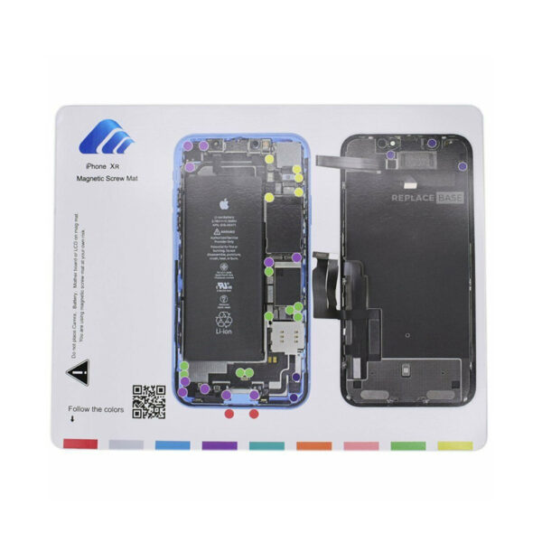 iphone xr magnetic screw mat